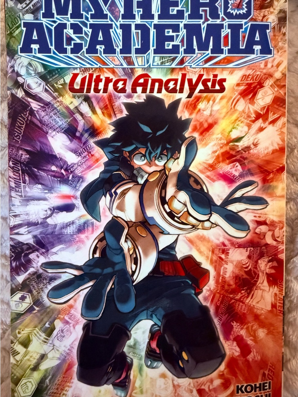 My Hero Academia Ultra Analysis Book- Deku Action Art #Manga